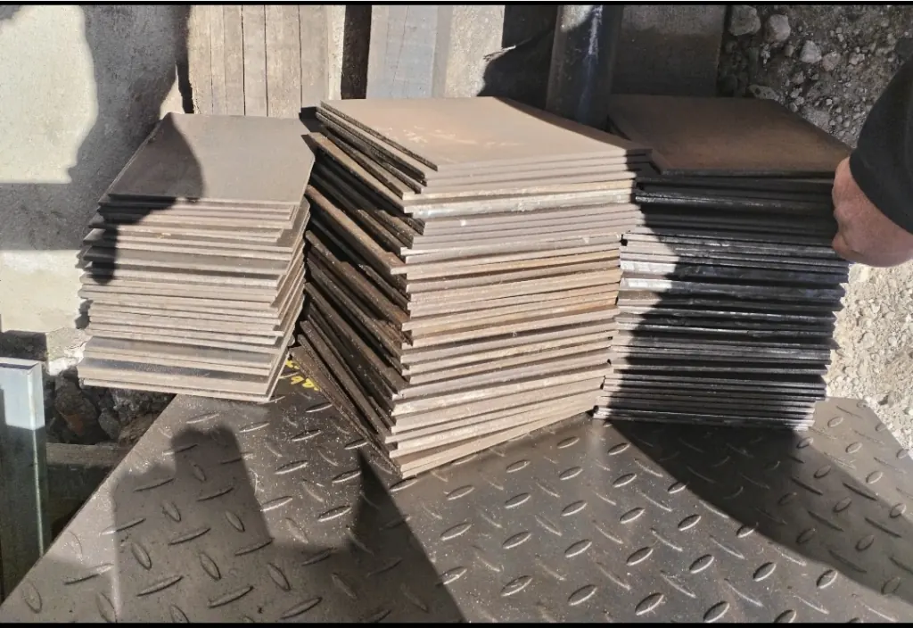 Placas de acero para estructura