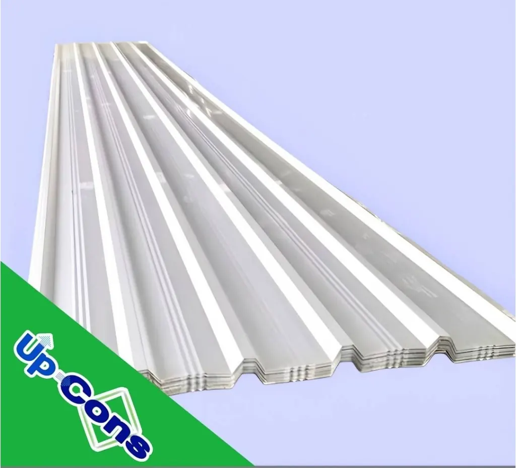 Planchas de techo prepintado blanco