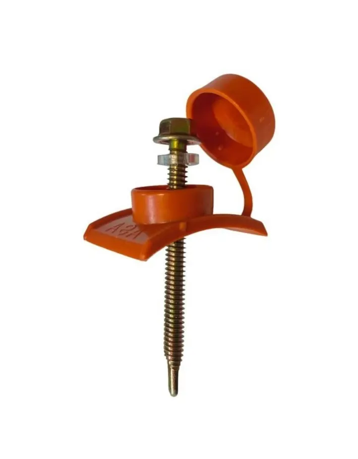 Tornillos de 3 pulgadas con capuchón para teja